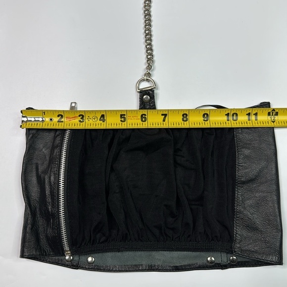 Elegant Moments Leather Lingerie Open Cup Top Size 3X - Picture 9 of 10